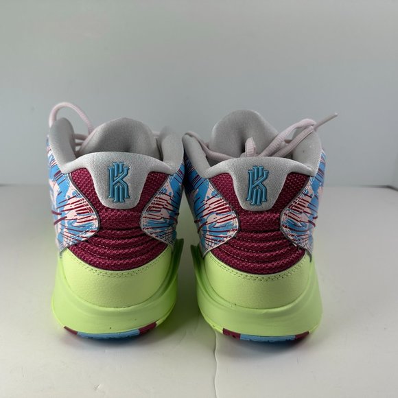 Nike Kyrie Infinity "1 World 1 People" Mens Size 12 Pink Volt Blue CZ0204-600 - Picture 8 of 11